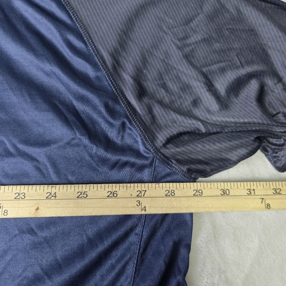 Chicago Bears NFL Majestic Cool Base Polo, Navy/Orange, Men's Size 3XL - Picture 6 of 8